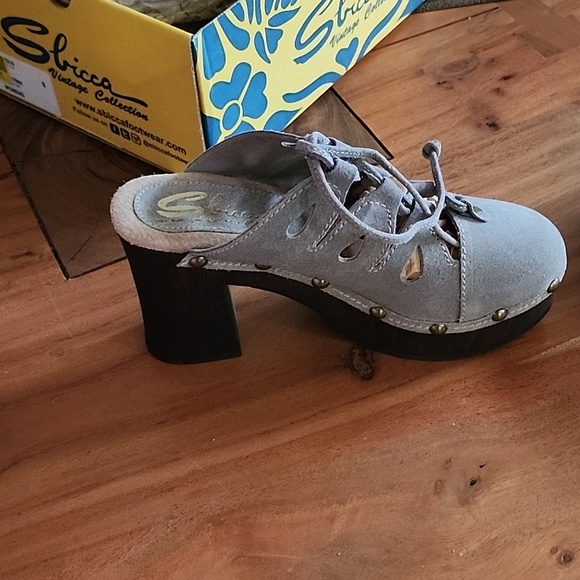 Sbicca Sandals Grey suede New - Picture 5 of 12